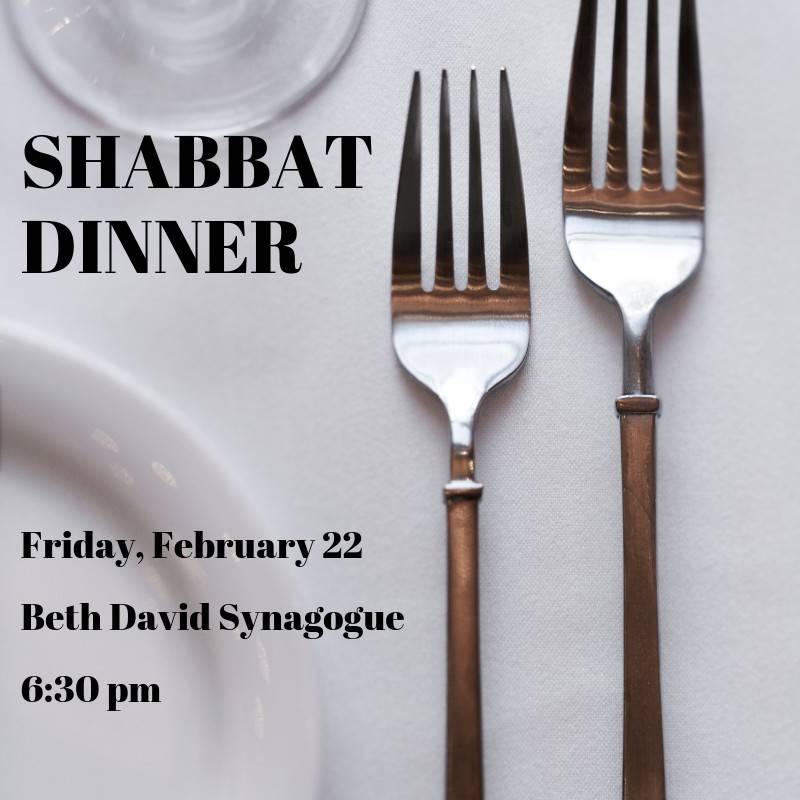 Banner Image for Shabbat Dinner February